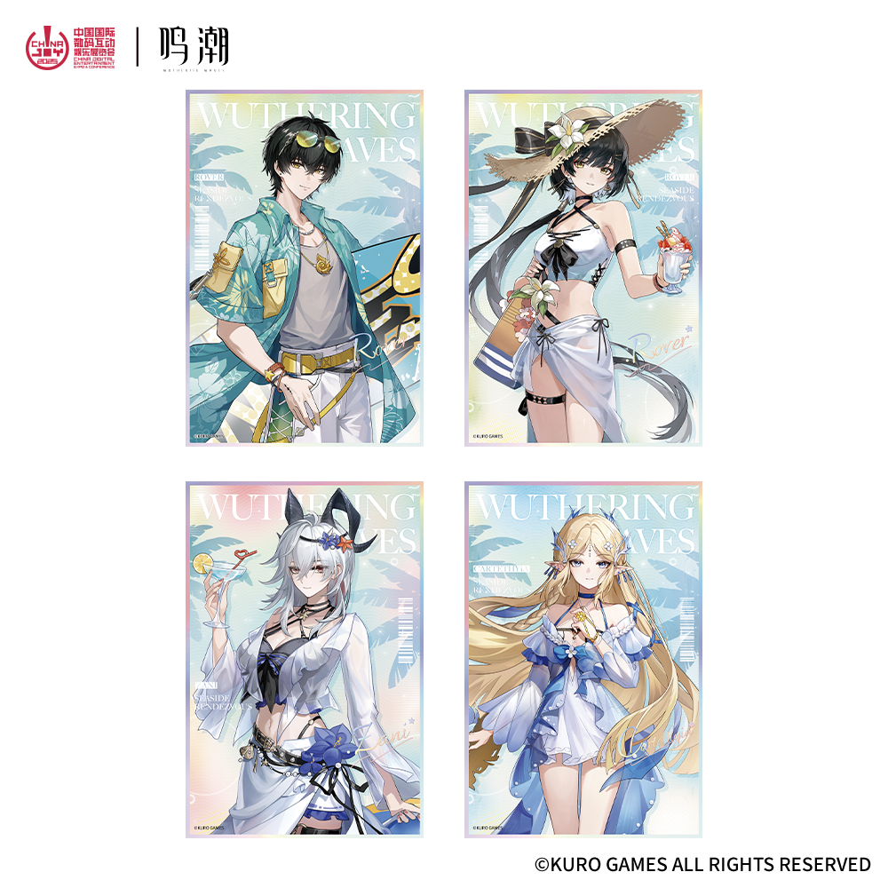 Seaside Rendezvous Series (Badge, Standee, Shikishi, Acrylic Card, Laser Ticket)