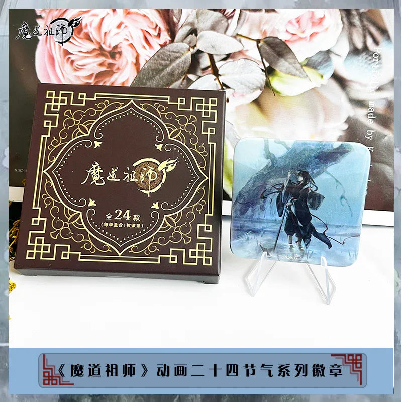 Twenty-Four Solar Terms Badge Mystery Box Grandmaster of Demonic Cultivation (Mo Dao Zu Shi) All Set (24 pcs) ACG Go Anime www.acg-go.com Badge, Grandmaster of Demonic Cultivation, Mystery Box