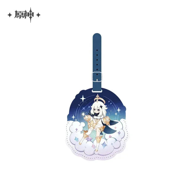 Genshin Impact Paimon Travel Luggage & Luggage Tag Luggage Tag ACG Go Anime www.acg-go.com Household, Luggage, Paimon