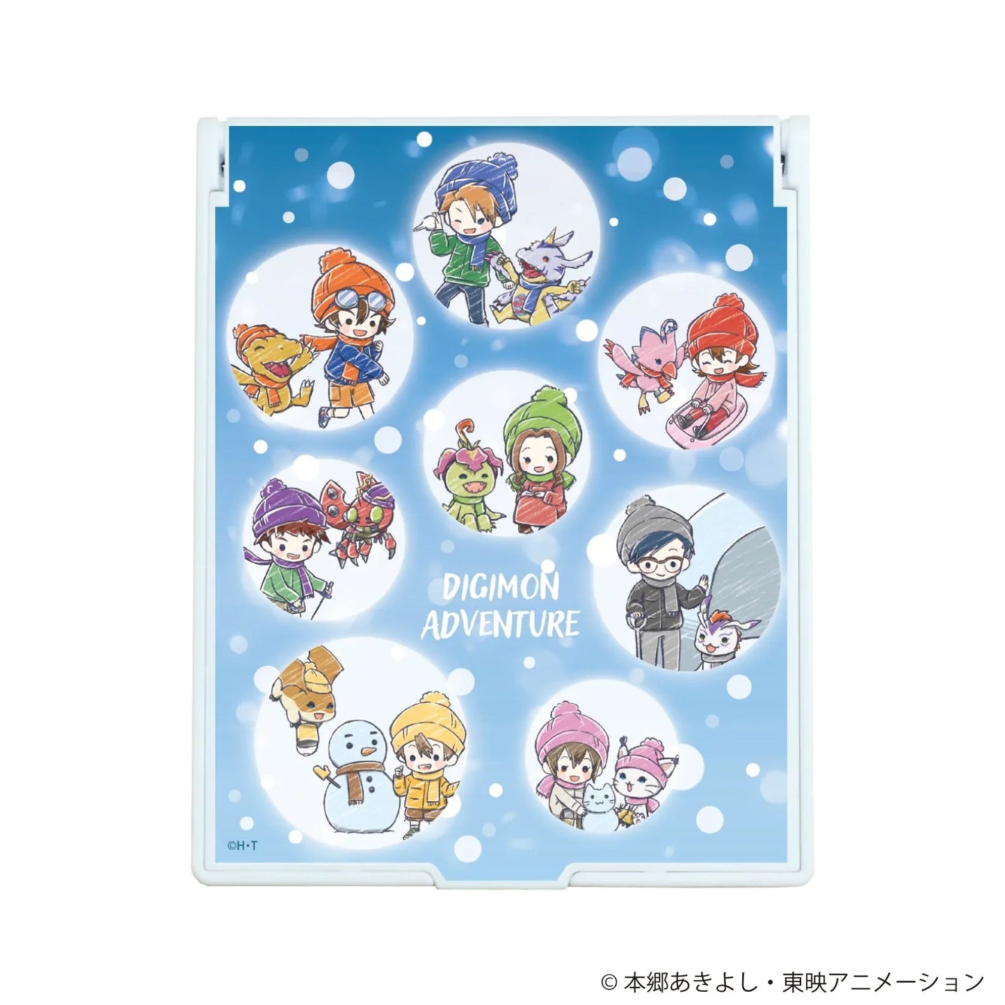Adventure Playing In the Snow Ver. Large Character Mirror Digimon Character Mirror ACG Go Anime www.acg-go.com Agumon, Art Decor, Biyomon, Gabumon, Gomamon, Hikari Yagami, Ishida Yamato, Izumi Koshiro, Joe Kido, Mimi Tachikawa, Palmon, Patamon, Sora Takenouchi, spo-cs-disabled, spo-default, spo-enabled, spo-notify-me-disabled, Tailmon, Takaishi Takeru, Tentomon, Yagami Taichi