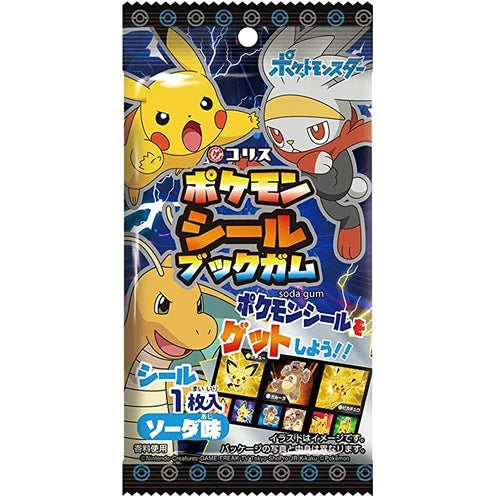 pokemon soda gum w sticker ACG GO