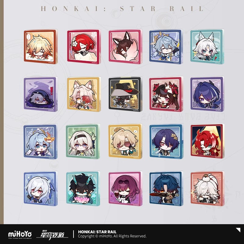 pom pom exhibition series refrigerator magnets ACG GO