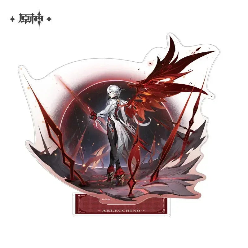 Genshin Impact Prayer Series Character Acrylic Stand Arlecchino ACG Go Anime www.acg-go.com Arlecchino, Charlotte, Chevreuse, Chiori, Freminet, Furina, Gaming, Lynette, Lyney, Navia, Neuvillette, Stand, Wriothesley, Xianyun