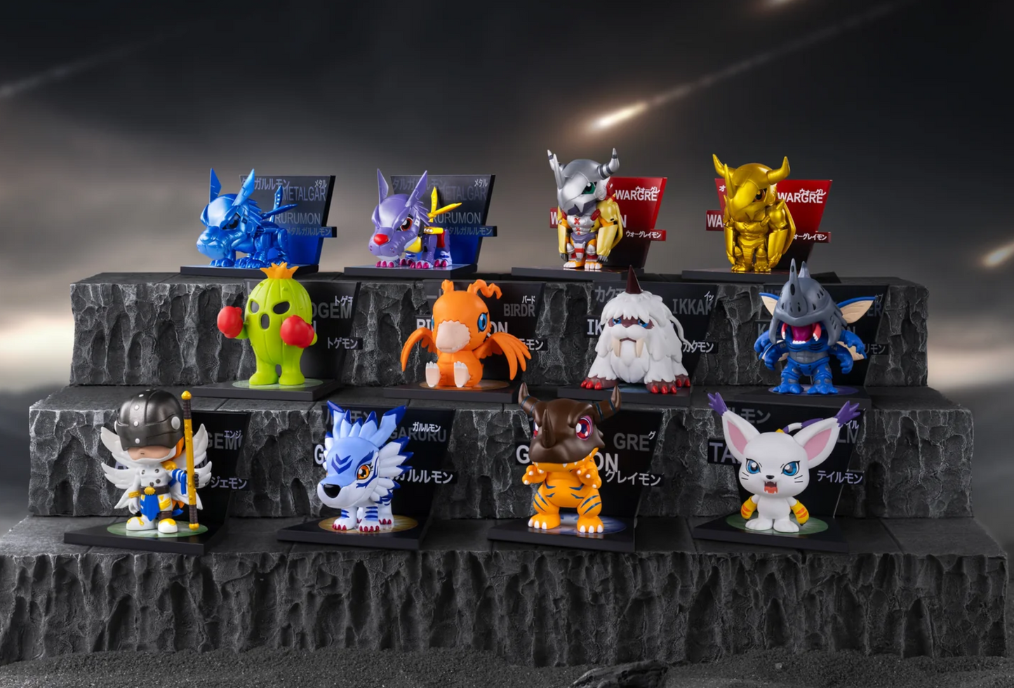 THE MONSTERS Digimon Adventure Fridge Magnet Series Figure Mystery Box