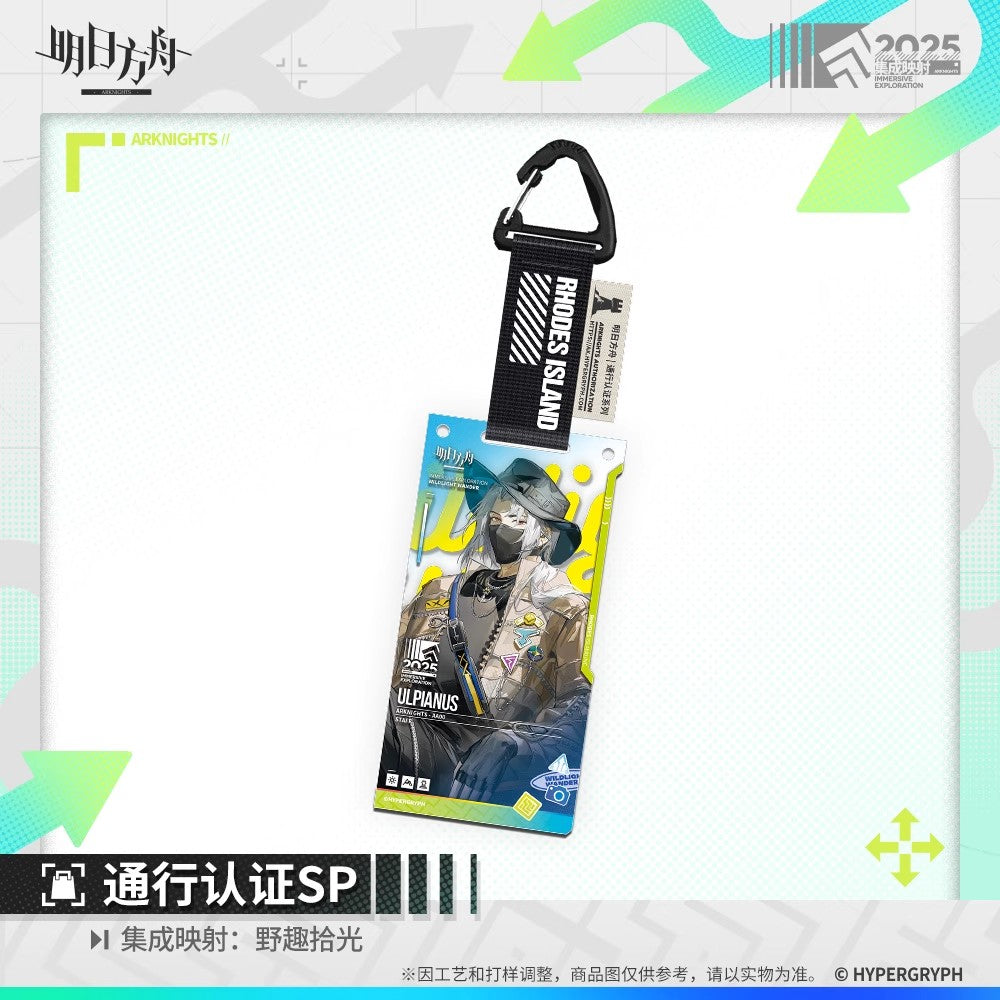 2025 Immersive Exploration Wild Light Series Authorization Pass SP Acrylic Keychain Mystery Box