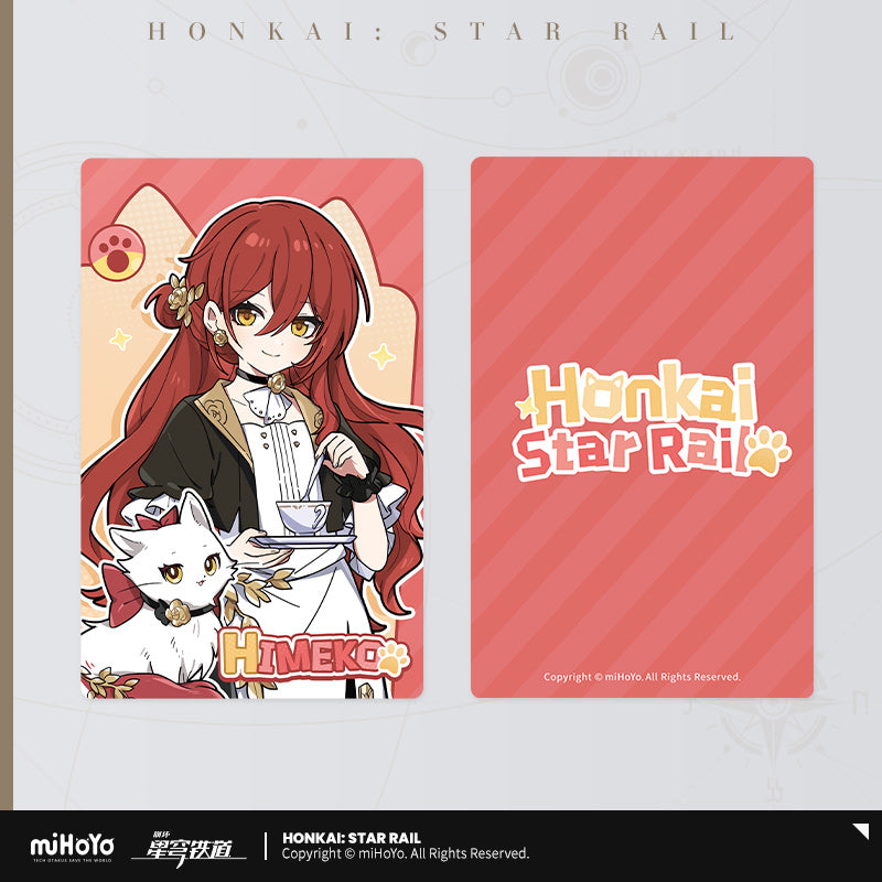 Little Cat Series Laser Collectible Tickets