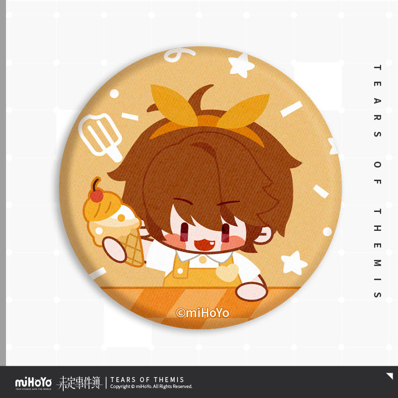 qin shuang mi xia series chibi plush badge ACG GO