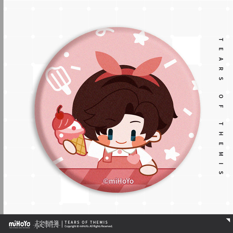 qin shuang mi xia series chibi plush badge ACG GO