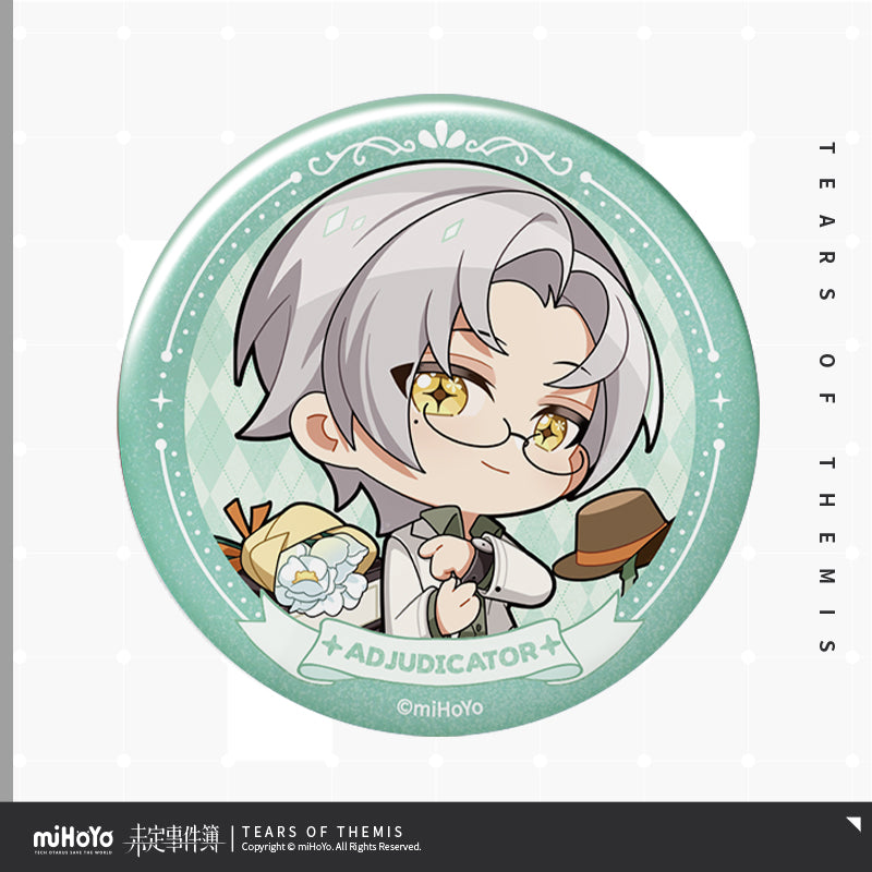qing yuan yao yue series chibi tinplate badge ACG GO