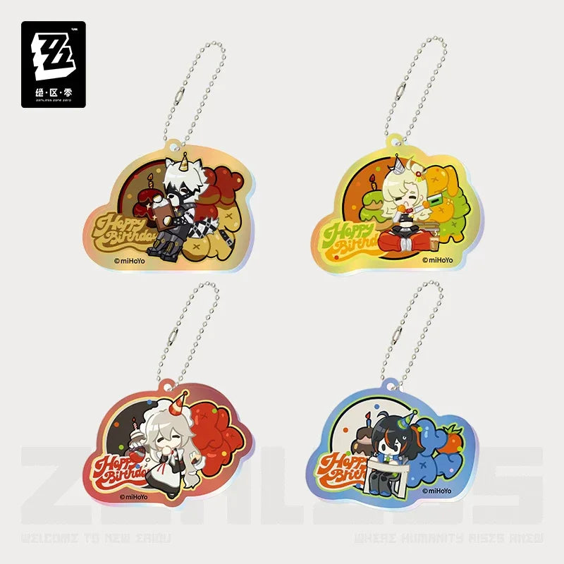 HB2U Series Chibi Acrylic Pendant Zenless Zone Zero (Not For Sale) Random One ACG Go Anime www.acg-go.com Freebie, Pendant & Keychain