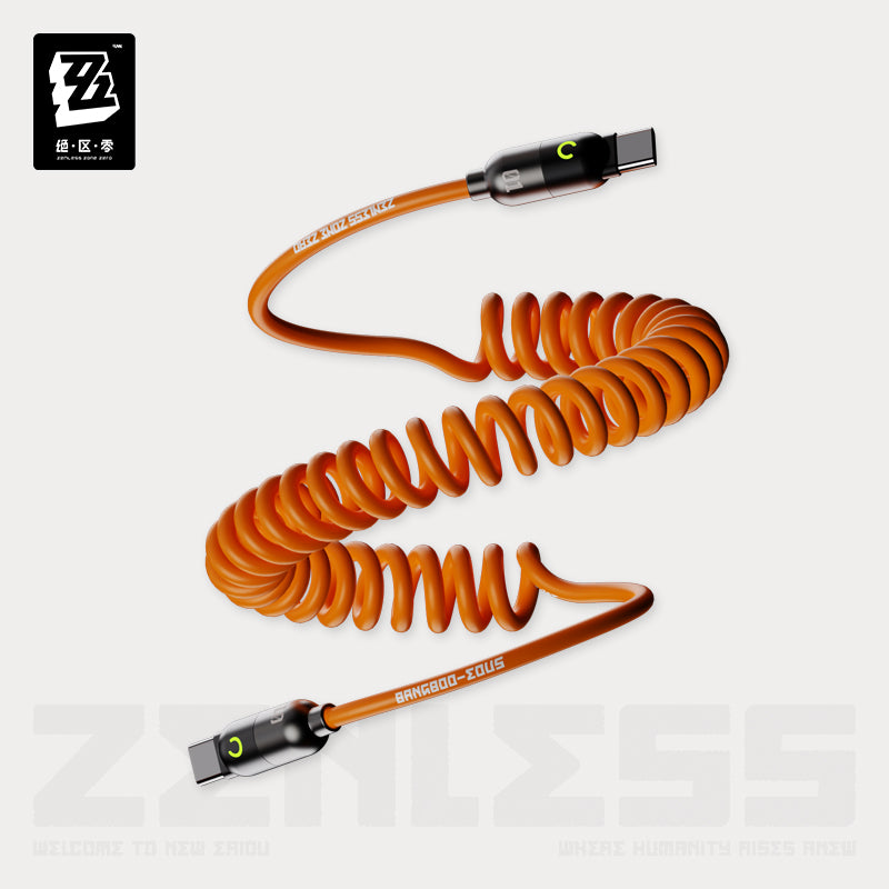 rapid power series spring fast charging data cable ACG GO