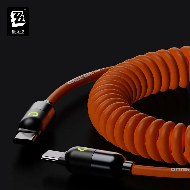 rapid power series spring fast charging data cable ACG GO