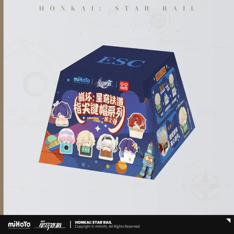 Fingertip Keycaps Mystery Box Vol.2 Honkai: Star Rail Random One ACG Go Anime www.acg-go.com Honkai: Star Rail, Mystery Box, Office Supply