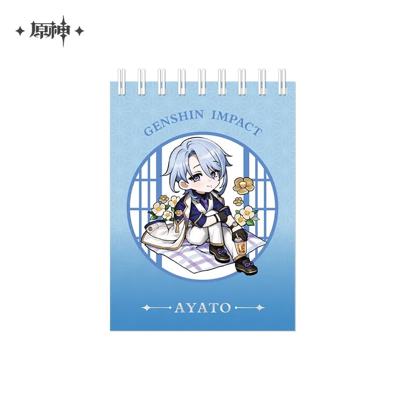 Court of Outing Chibi Character Series Spiral Notebook