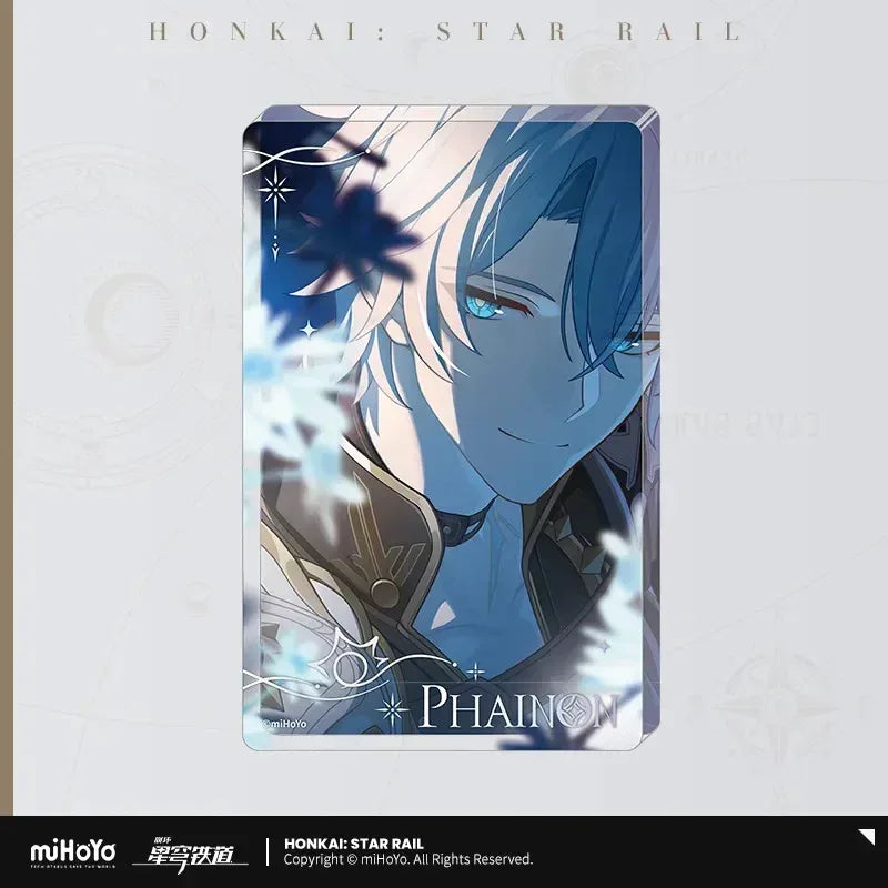 Honkai: Star Rail Amphoreus' Saga of Heroes Series Acrylic Ornament Phainon ACG Go Anime www.acg-go.com Aglaea, Anaxa, Castorice, Cipher, Hyacine, Mydei, Ornament, Phainon, Tribbie