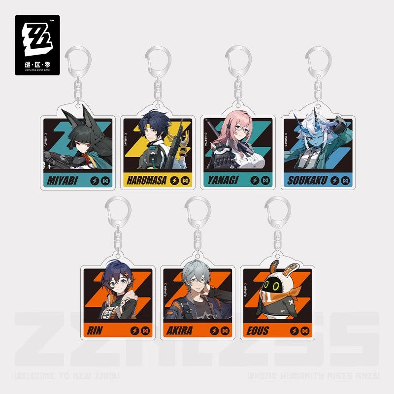 section 6 daily series acrylic keychain ACG GO