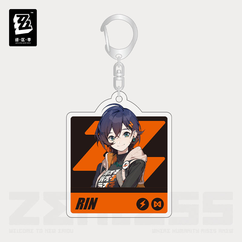 section 6 daily series acrylic keychain ACG GO