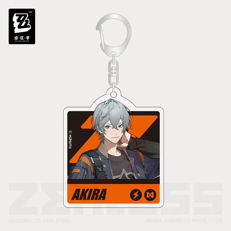 Section 6 Daily Series Acrylic Keychain Zenless Zone Zero Akira ACG Go Anime www.acg-go.com Akira, Asaba Harumasa, Eous, Hoshimi Miyabi, Pendant & Keychain, Rin, Soukaku, Tsukishiro Yanagi