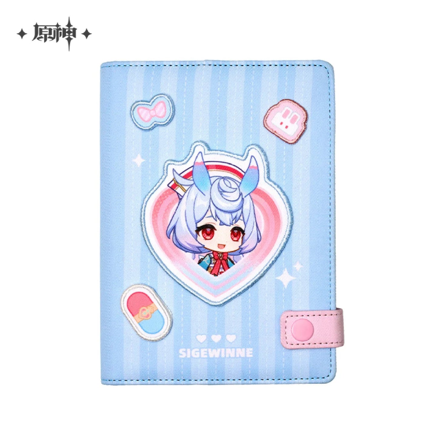 sigewinne daily thoughts notebook acrylic clip ACG GO