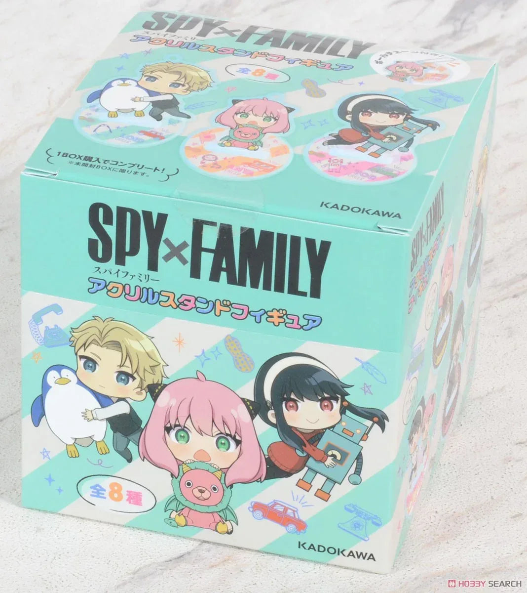 SPY×FAMILY Chibi Acrylic Stand Pendant Mystery Box Random one ACG Go Anime www.acg-go.com Mystery Box