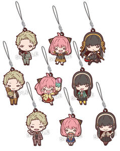 spy family sd rubber pendant mystery box ACG GO
