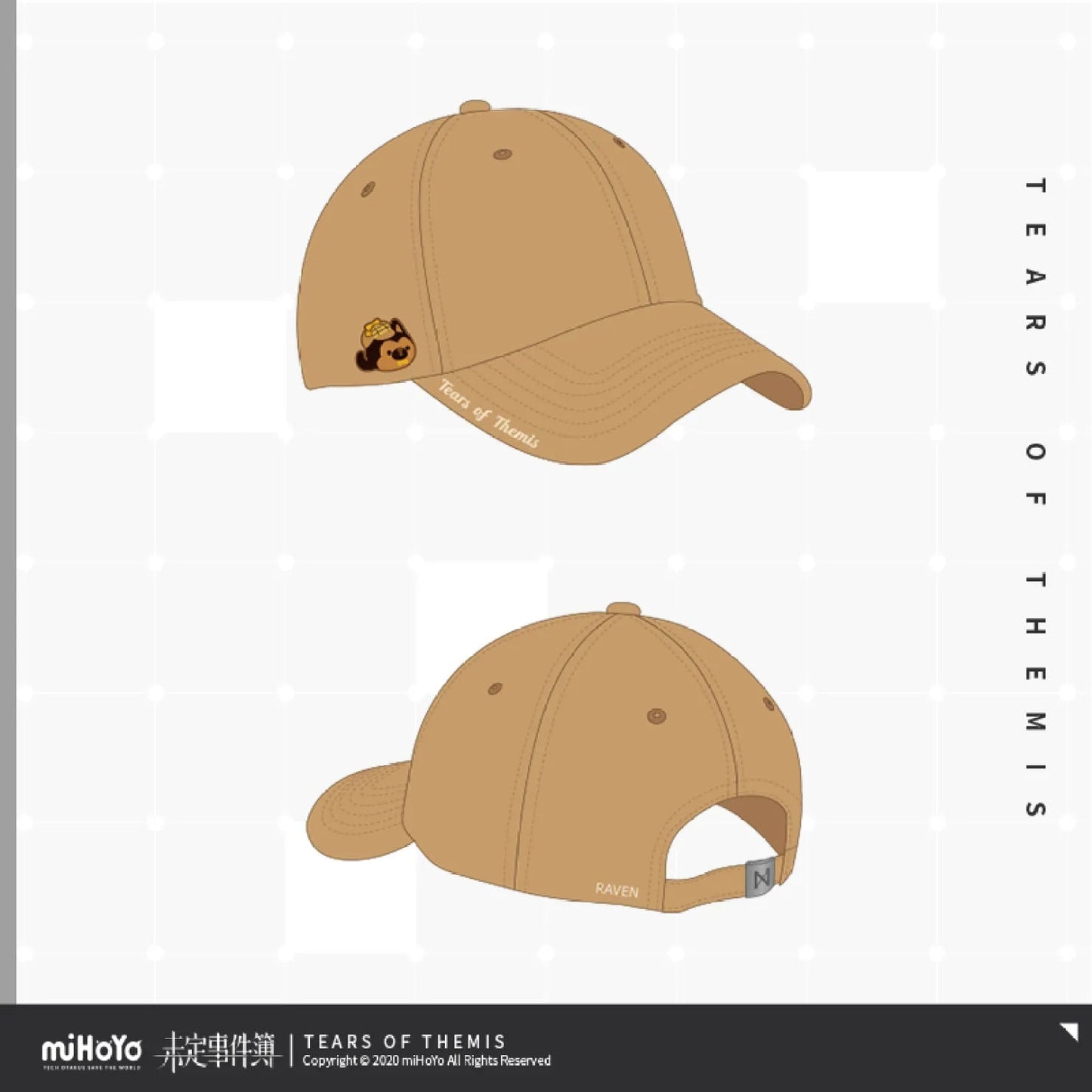 sui xing series embroidered baseball cap ACG GO