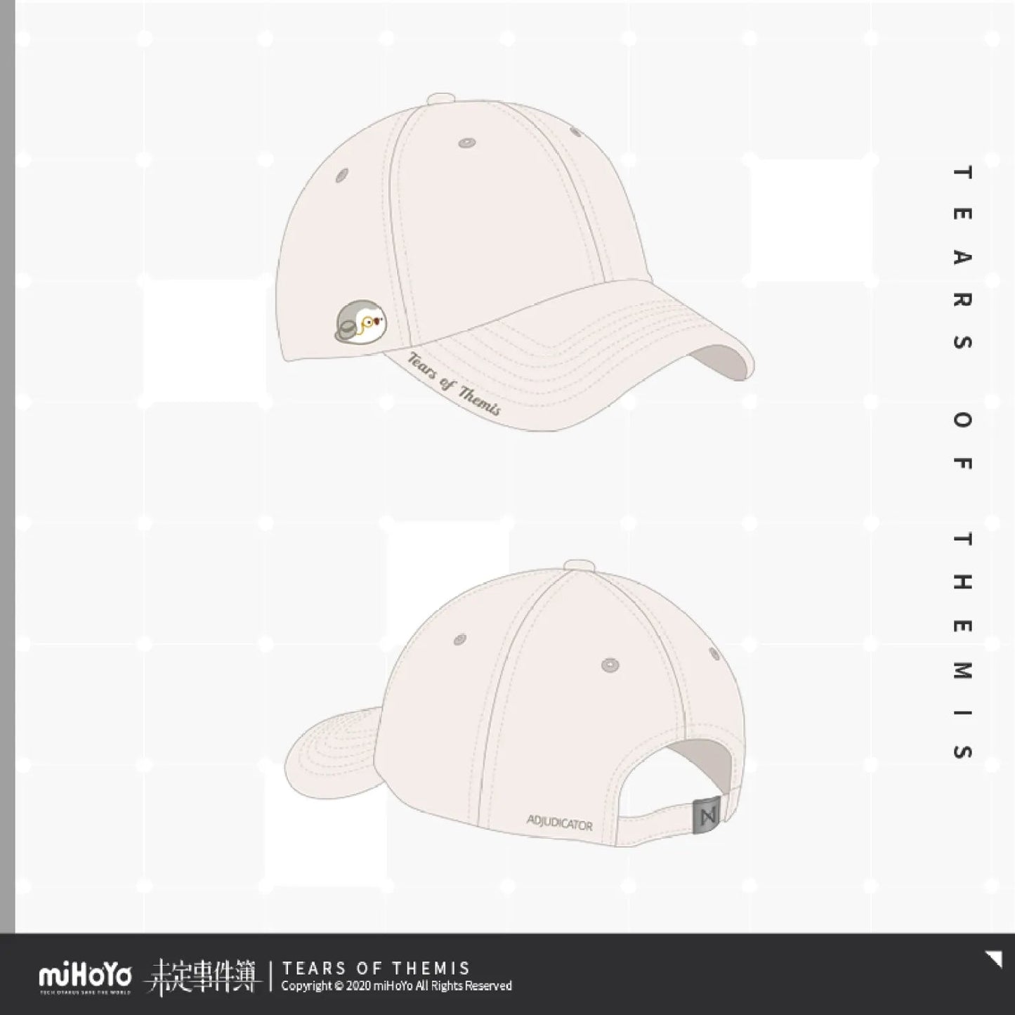 sui xing series embroidered baseball cap ACG GO