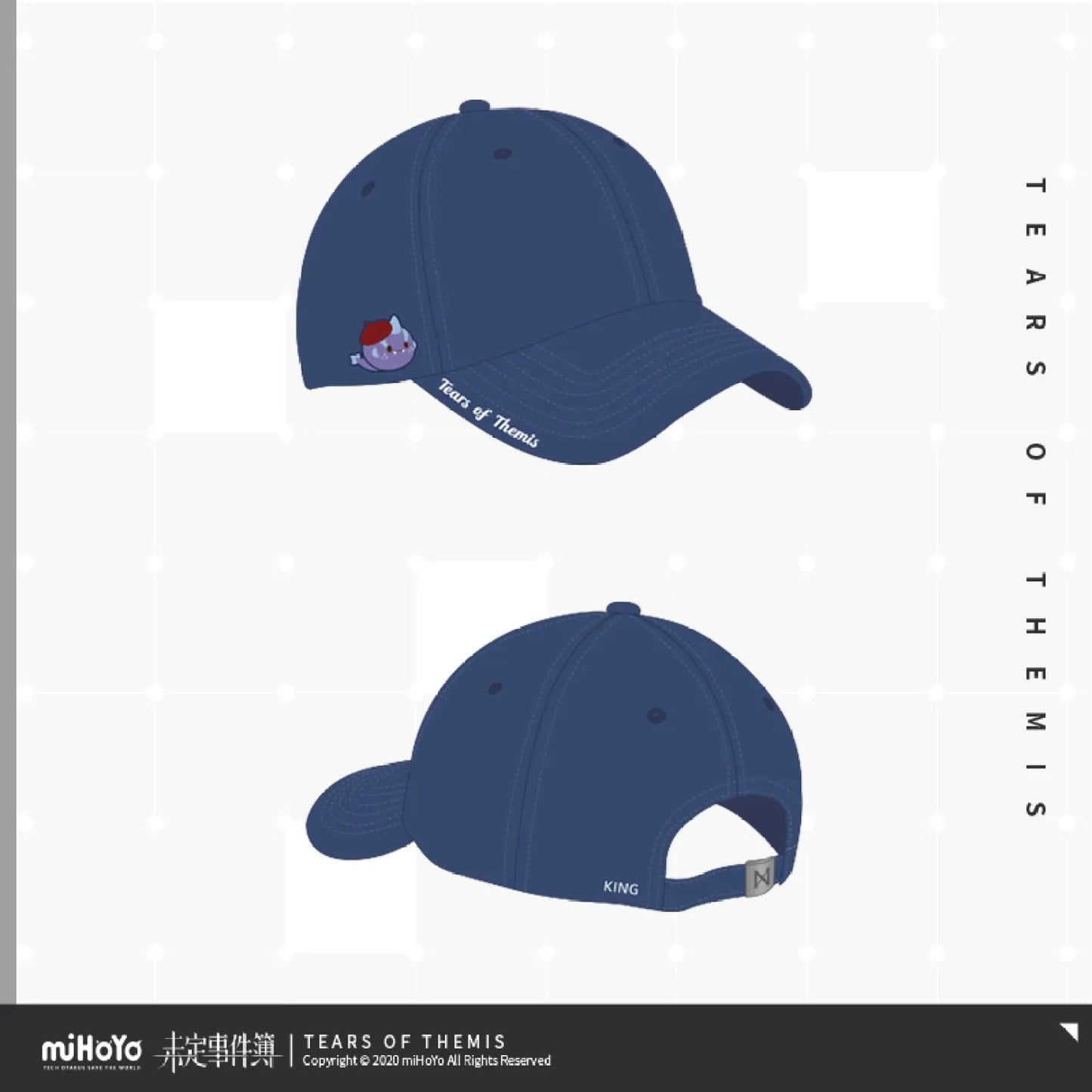 sui xing series embroidered baseball cap ACG GO