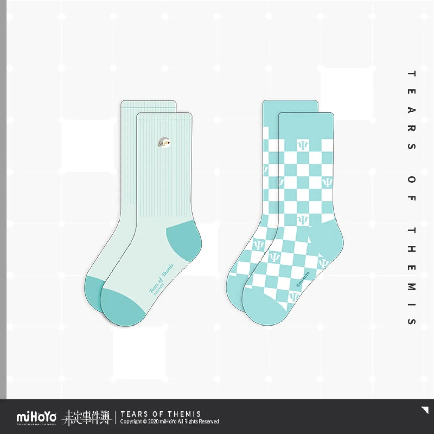 sui xing series tube socks set 2 pairs ACG GO