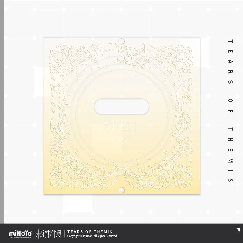 tears of themis luminescence of life series luke pearce birthday acrylic gu mei photo frame set ACG GO