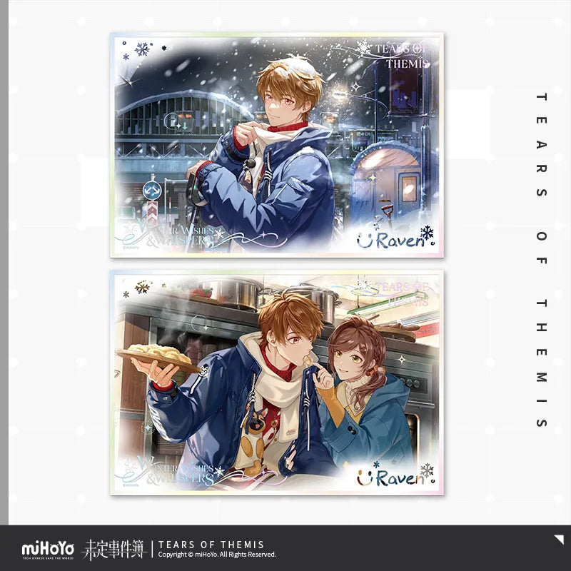tears of themis wishes winter series acrylic shikishi cardboard ACG GO