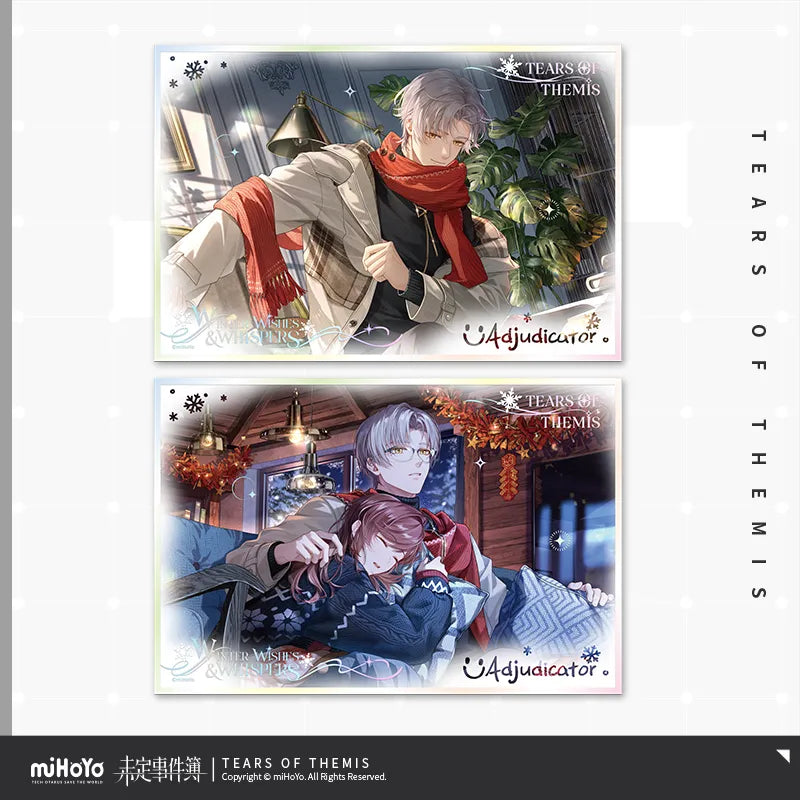 tears of themis wishes winter series acrylic shikishi cardboard ACG GO