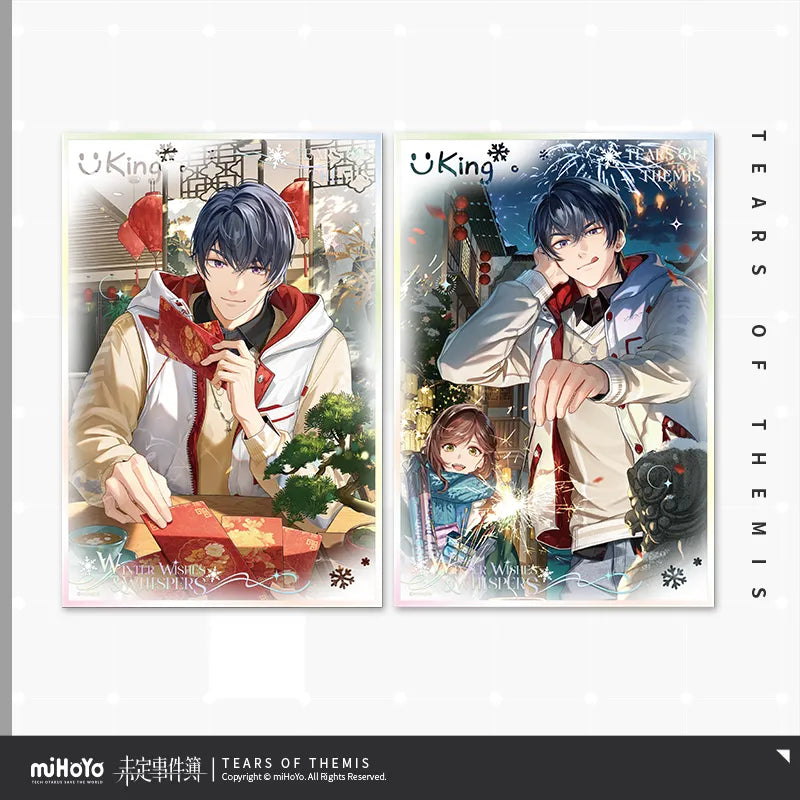 tears of themis wishes winter series acrylic shikishi cardboard ACG GO