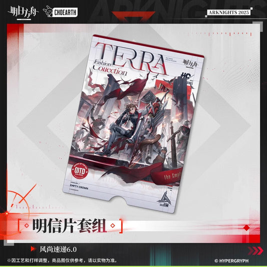 terra fashion connection 6 0 series postcard set ACG GO