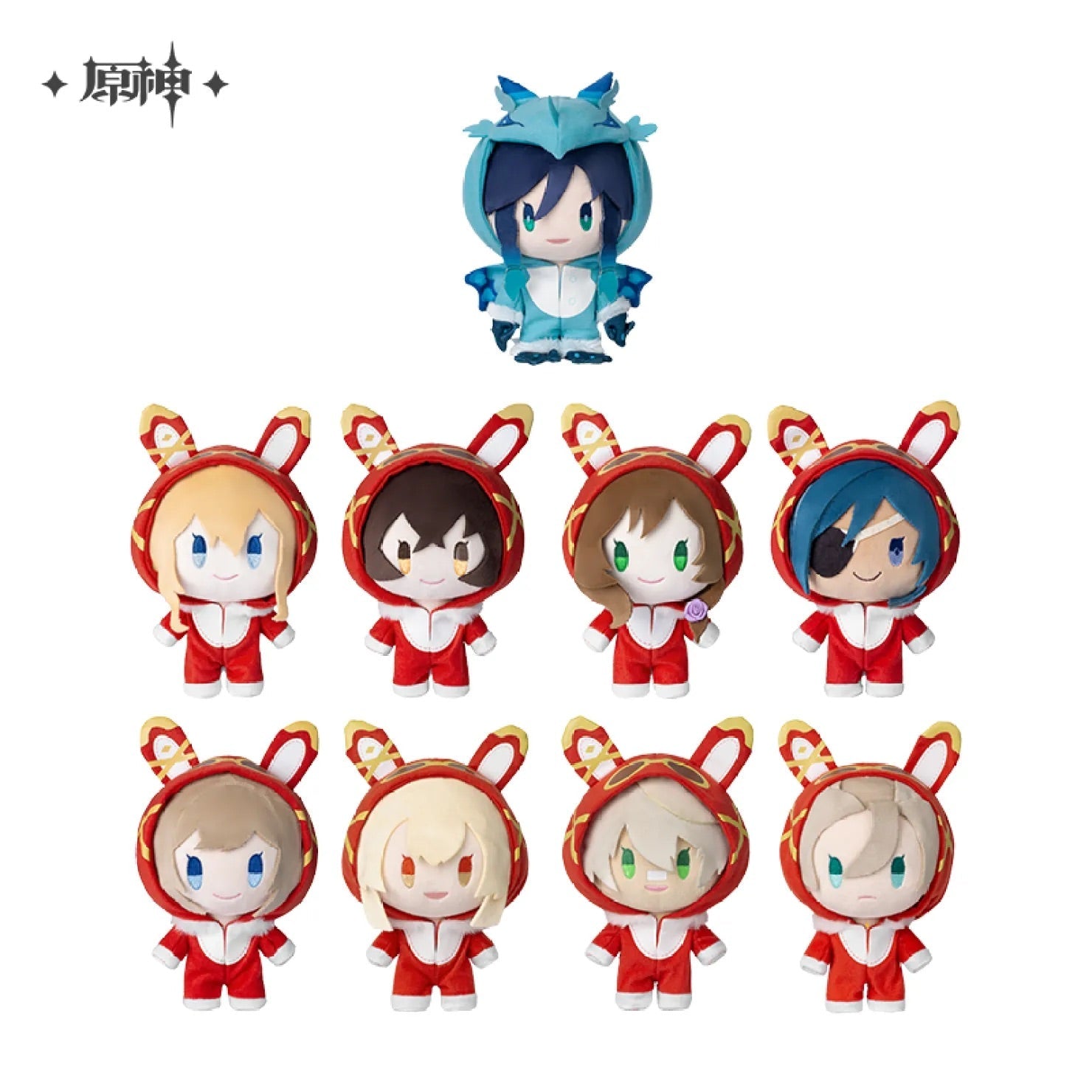 teyvat paradise series mondstadt character plush toy ACG GO