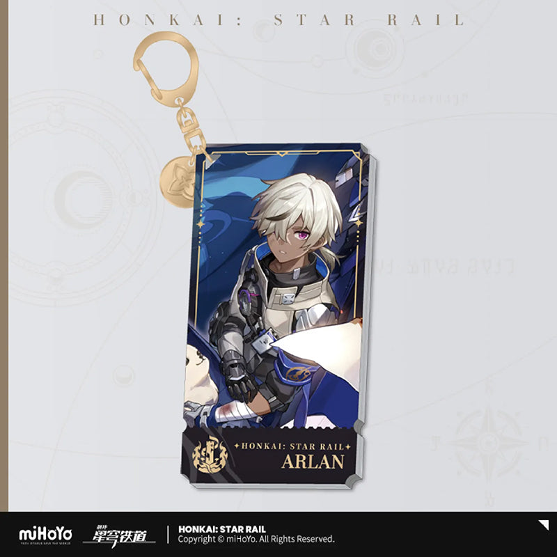 the destruction character warp artwork acrylic keychain ACG GO