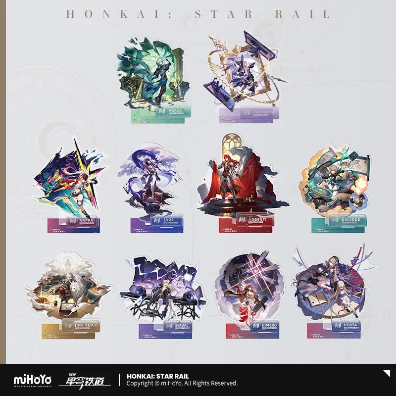 the erudition character warp artwork acrylic standee ACG GO
