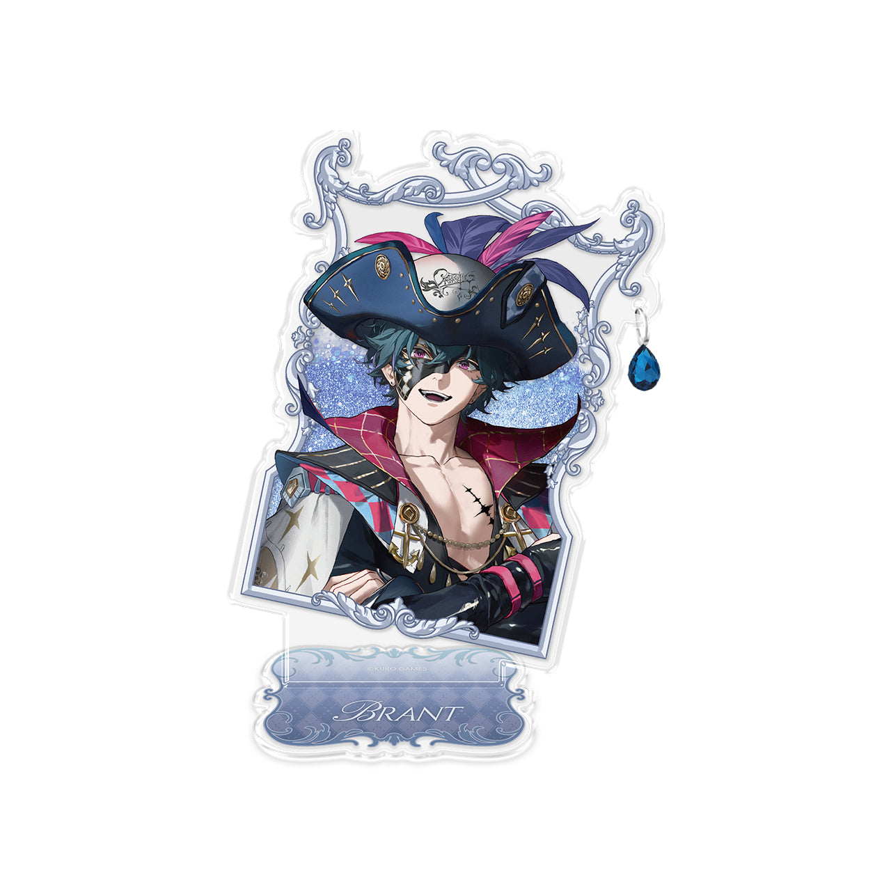 the mask series acrylic quicksand standee ACG GO