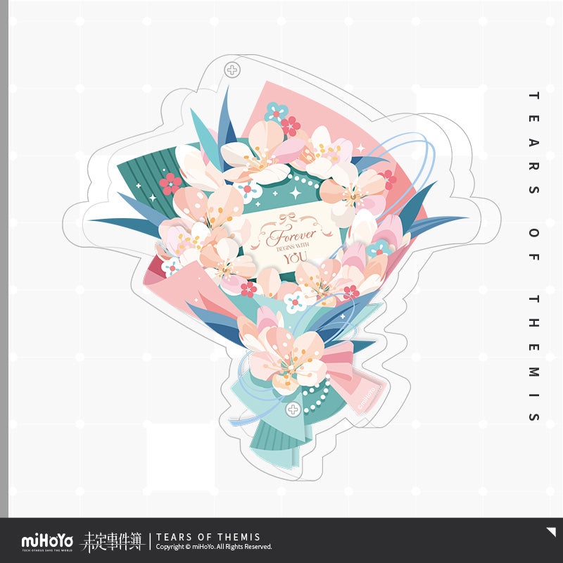 Forever Begins With You Ver. Bouquet Acrylic Photo Frame