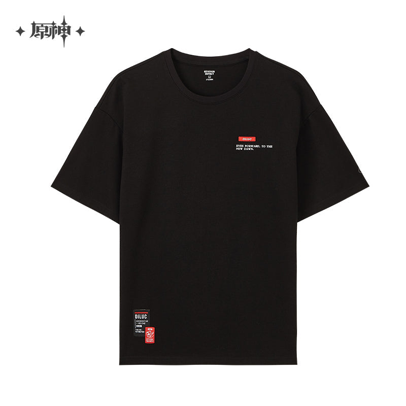 Flames of Dawn T-shirt Diluc Version