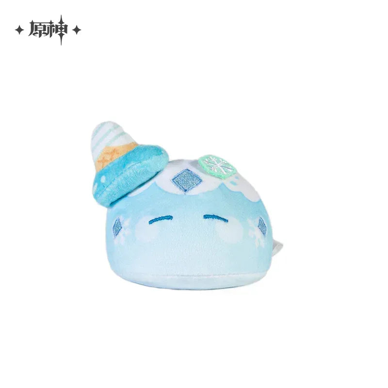 Genshin Impact Slime Dessert Party Series Plush Toy Cryo Slime & Ice Cream ACG Go Anime www.acg-go.com Plush, Slime