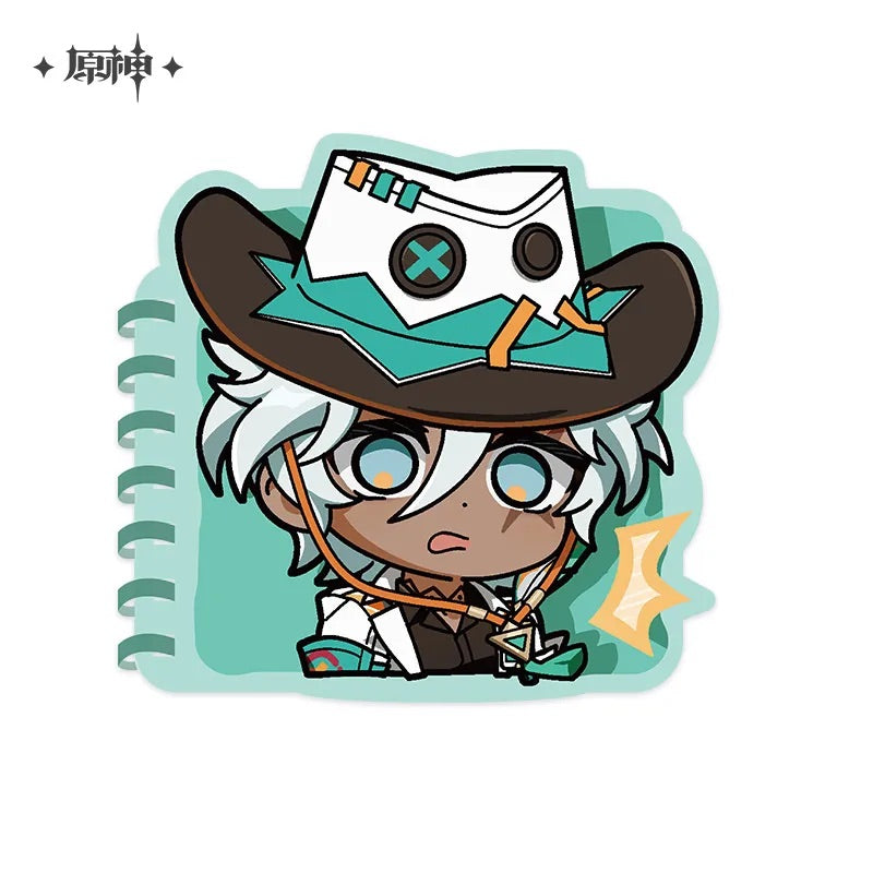 Chibi Character Series Spiral Notebook Natlan