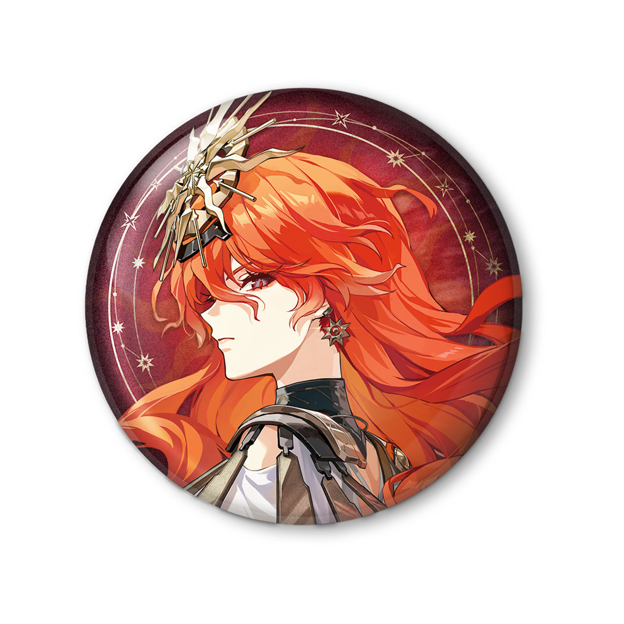 Resonator Theme Glittering Shikishi Badge (Augusta, Iuno)