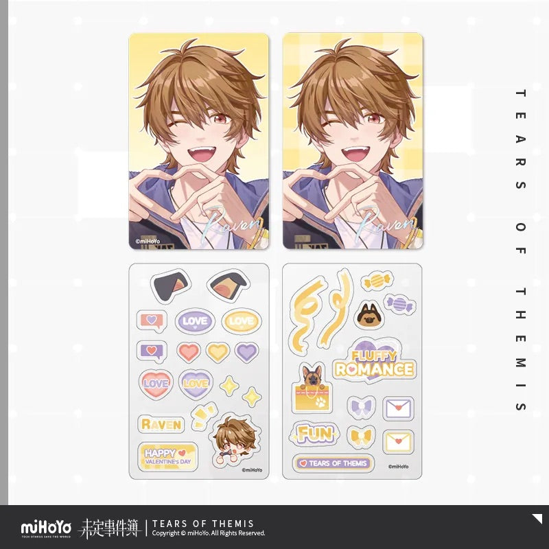 Fluffy Romance Series Exclusive Photo Card Decoration Set