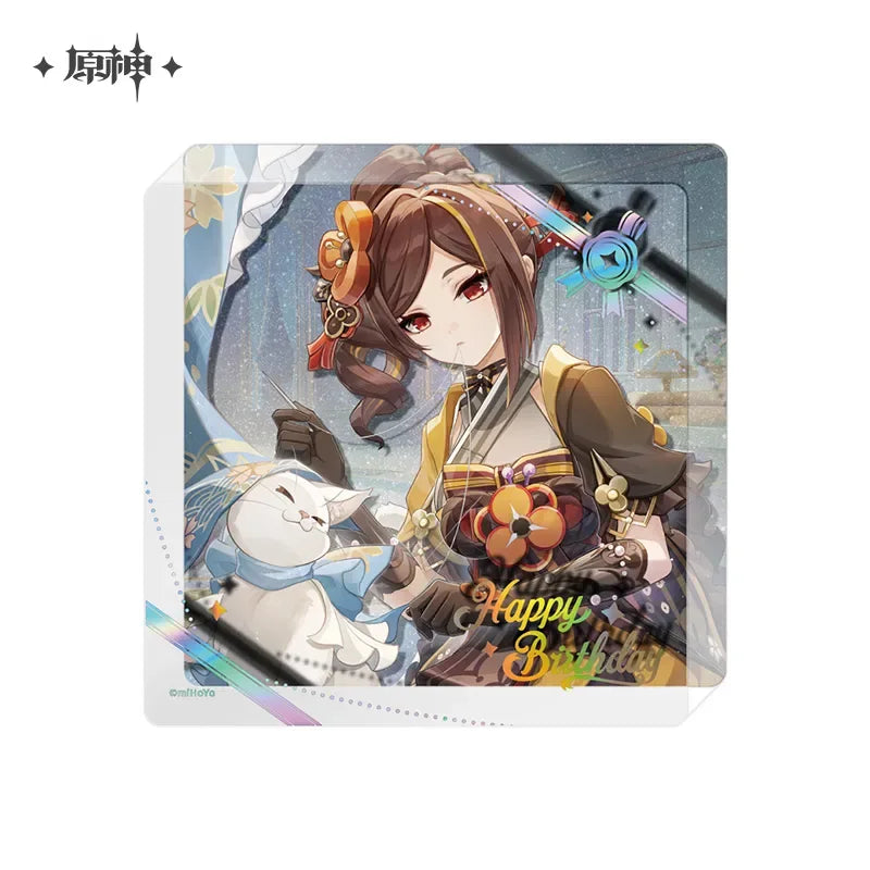 The Day of Destiny Series Thick Acrylic Coaster 2025 Chiori ACG Go Anime www.acg-go.com Alhaitham, Arataki Itto, Baizhu, Beidou, Bennett, Candace, Charlotte, Chevreuse, Collei, Cyno, Dehya, Diluc, Diona, Fischl, Gorou, Household, Jean, Kamisato Ayato, Kirara, Lisa, Lynette, Lyney, Noelle, Paimon, Qiqi, Raiden Shogun, Rosaria, Sangonomiya Kokomi, Shenhe, Thoma, Venti, Wanderer, Xianyun, Xiao, Yae Miko, Yaoyao, Yelan, Yoimiya, Yun Jin