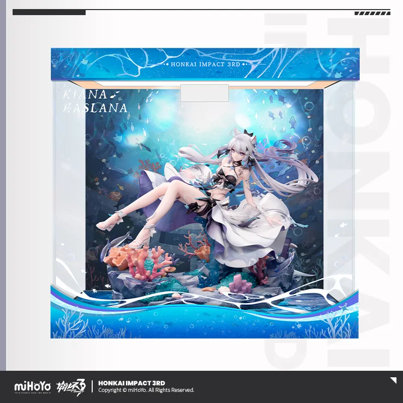 Kiana Kaslana Selenic Ripples Ver. 1/7 Scale Figure Display Box