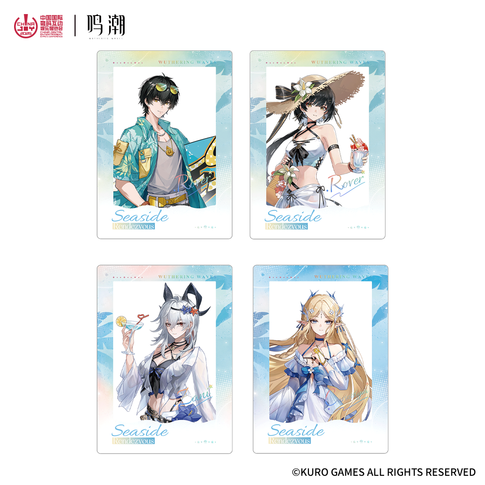 Seaside Rendezvous Series (Badge, Standee, Shikishi, Acrylic Card, Laser Ticket)