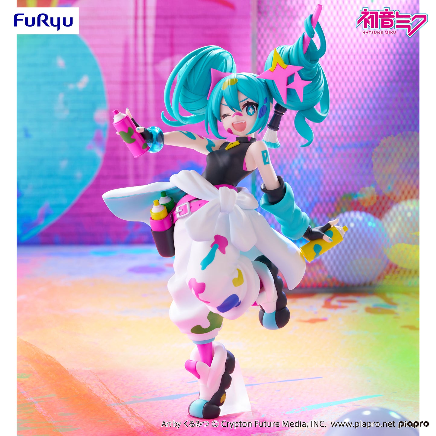 Hatsune Miku Trio-Try-iT Series Paint Girl Ver. Figure