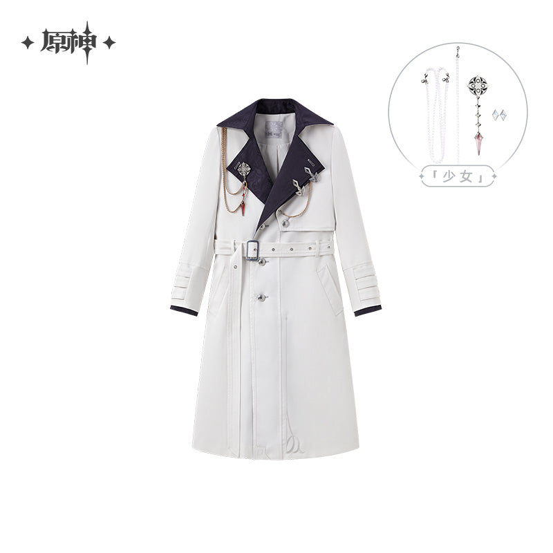 Frost and Flame Series Fatui Harbinger Impression Long Coat