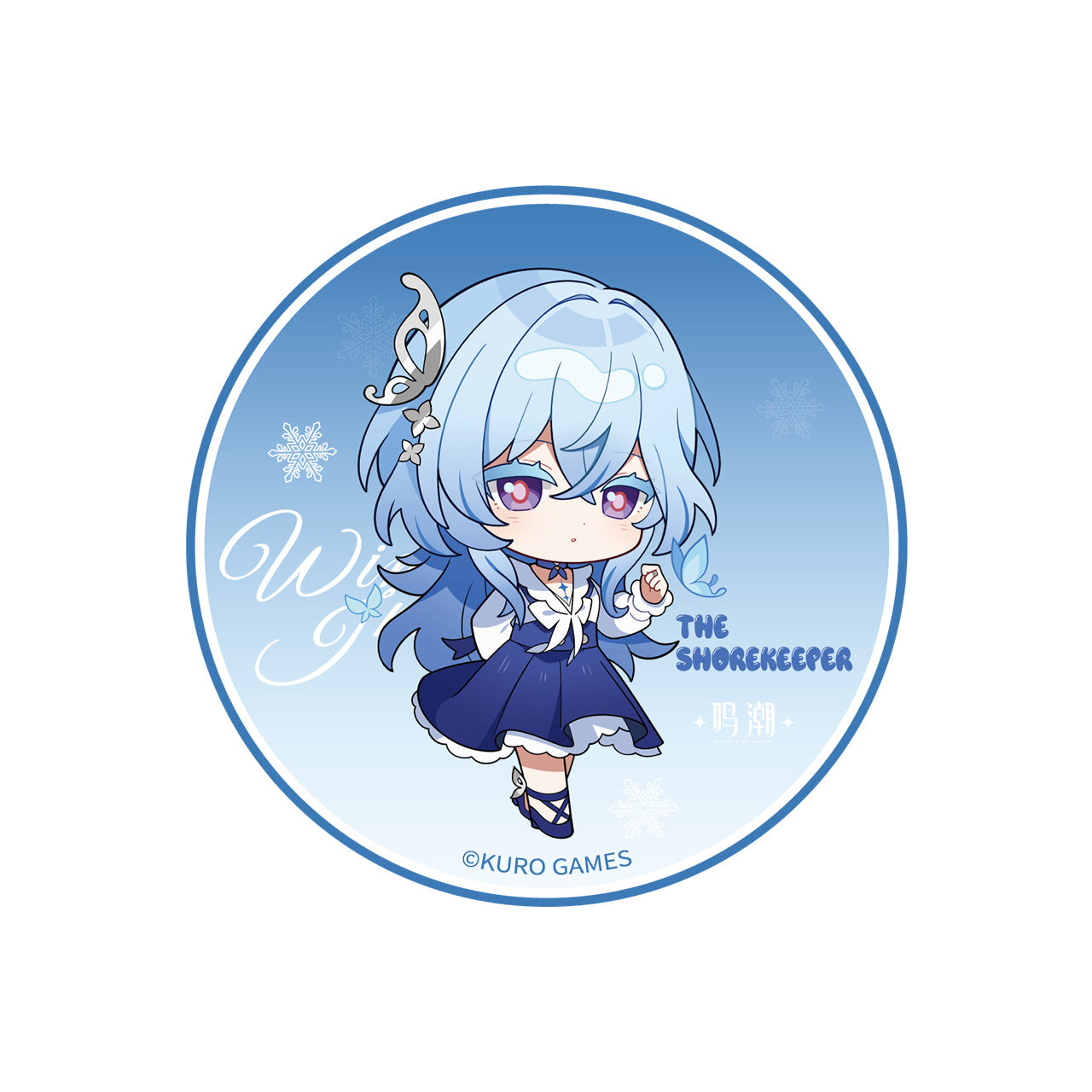 winter invitation series chibi acrylic coaster ACG GO